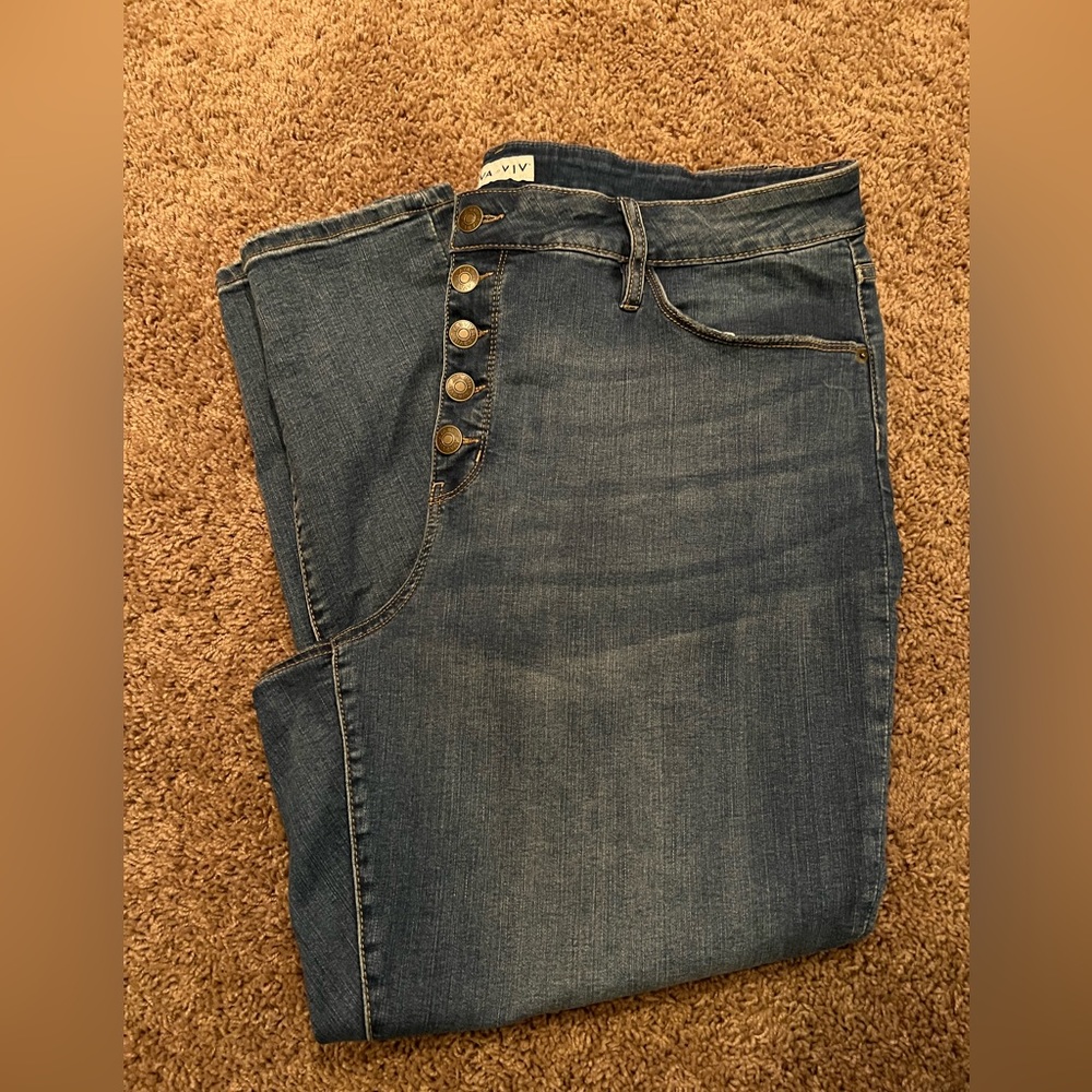 Ava & Viv Skinny Jeans Size 20W